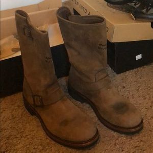 Leather Salado 11” slip on riding boots